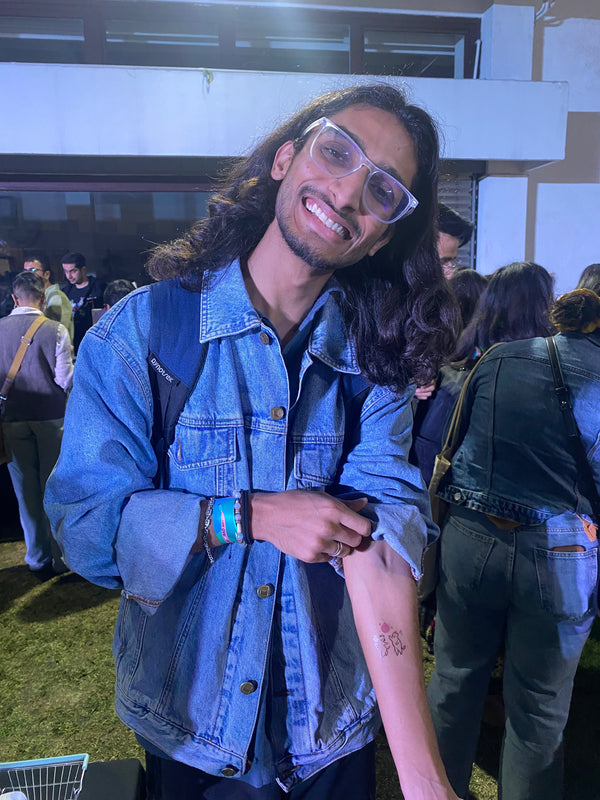Real customer wearing Cat Of The Party