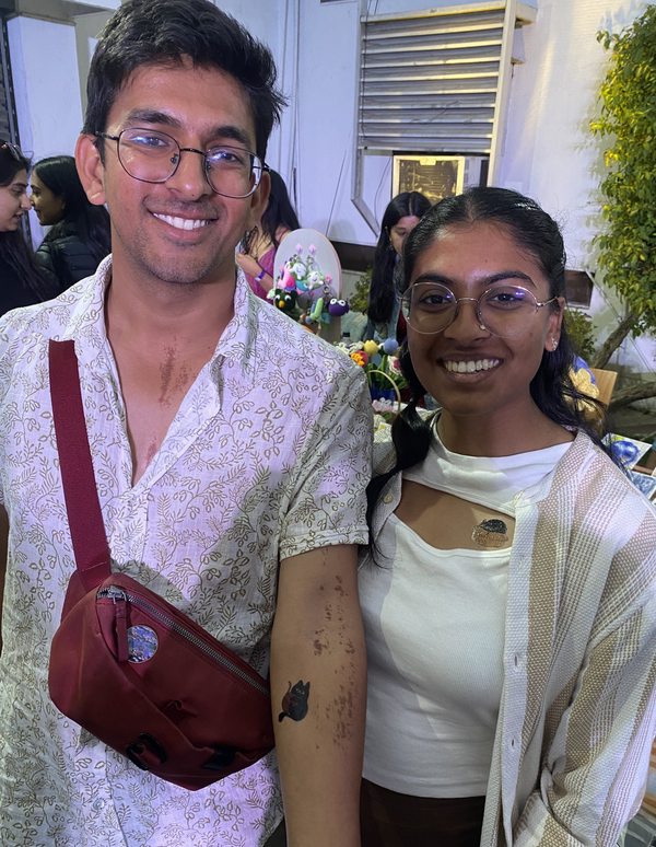 Real customer wearing Cat Person