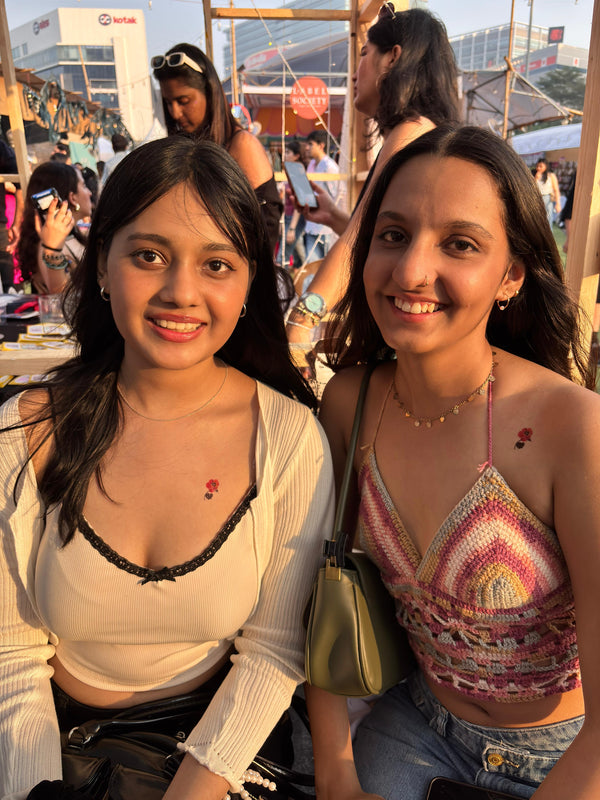 Real customer wearing Going To Shimla For The Summers