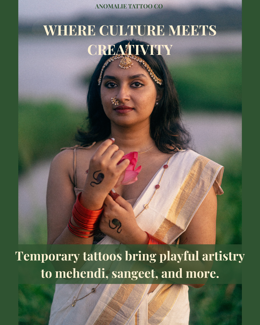 Temporary Tattoos for Weddings in India | A Modern Twist on Tradition