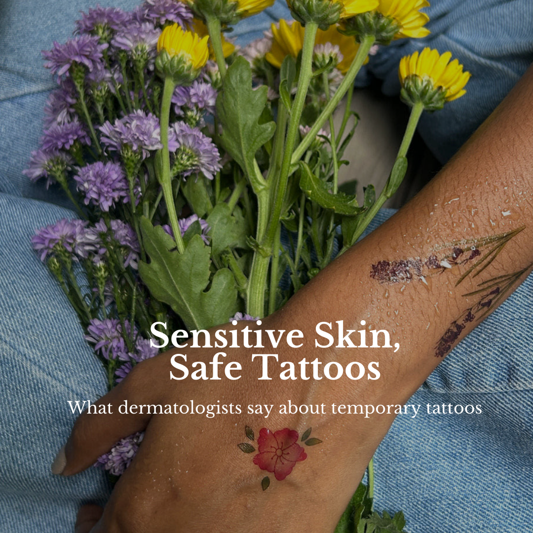 Are Temporary Tattoos Safe for Sensitive Skin? Here's What Dermatologists Say