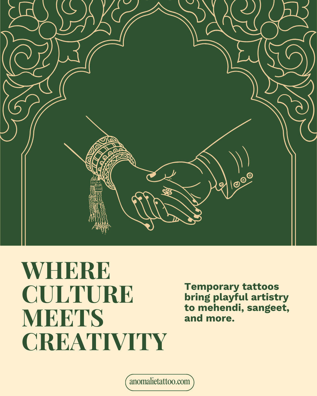 Temporary Tattoos for Weddings in India | A Modern Twist on Tradition