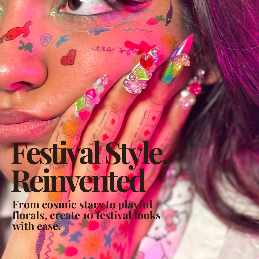 10 Festival Looks with Temporary Tattoos | Style Guide by Anomalie