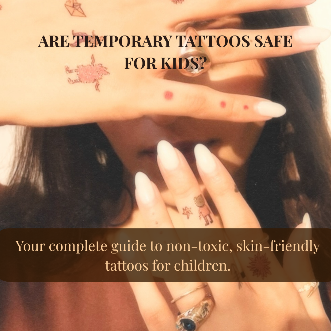 Are Temporary Tattoos Safe for Kids? Full Guide by Anomalie Tattoo Co.