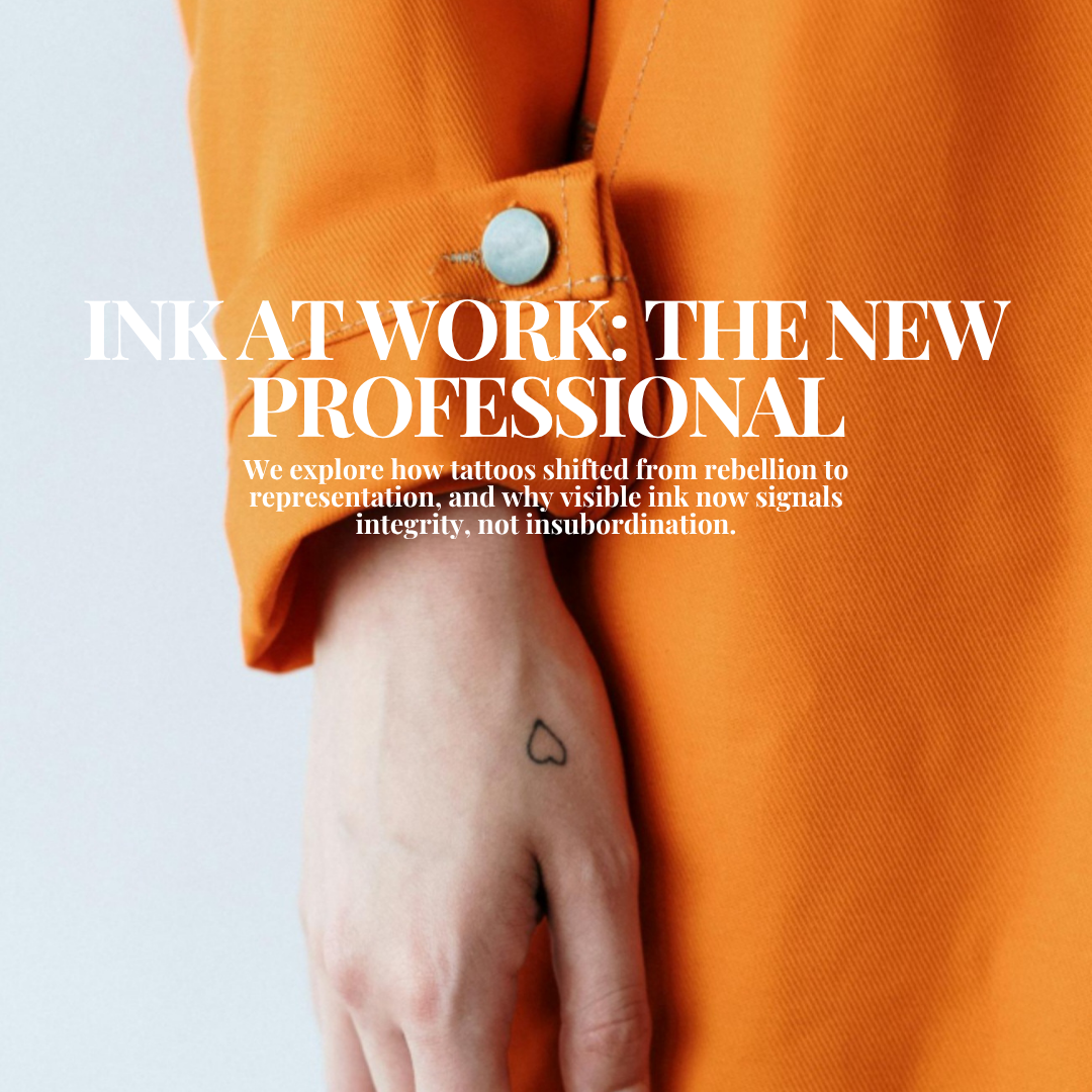 Tattoos at Work: What Professionalism Really Looks Like in 2025