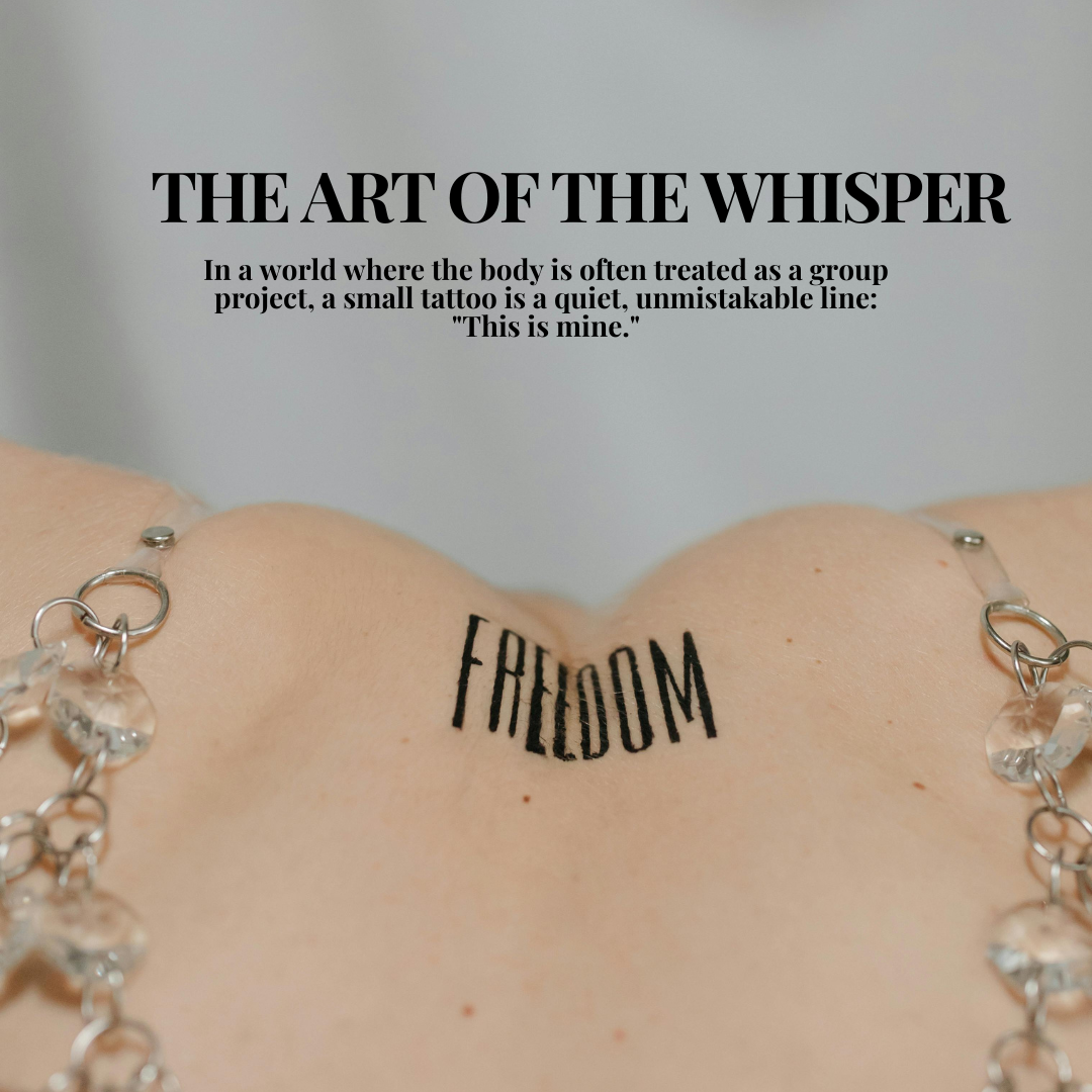 Why Small Tattoos Feel More Intimate Than Large Ones (A Quiet Essay)