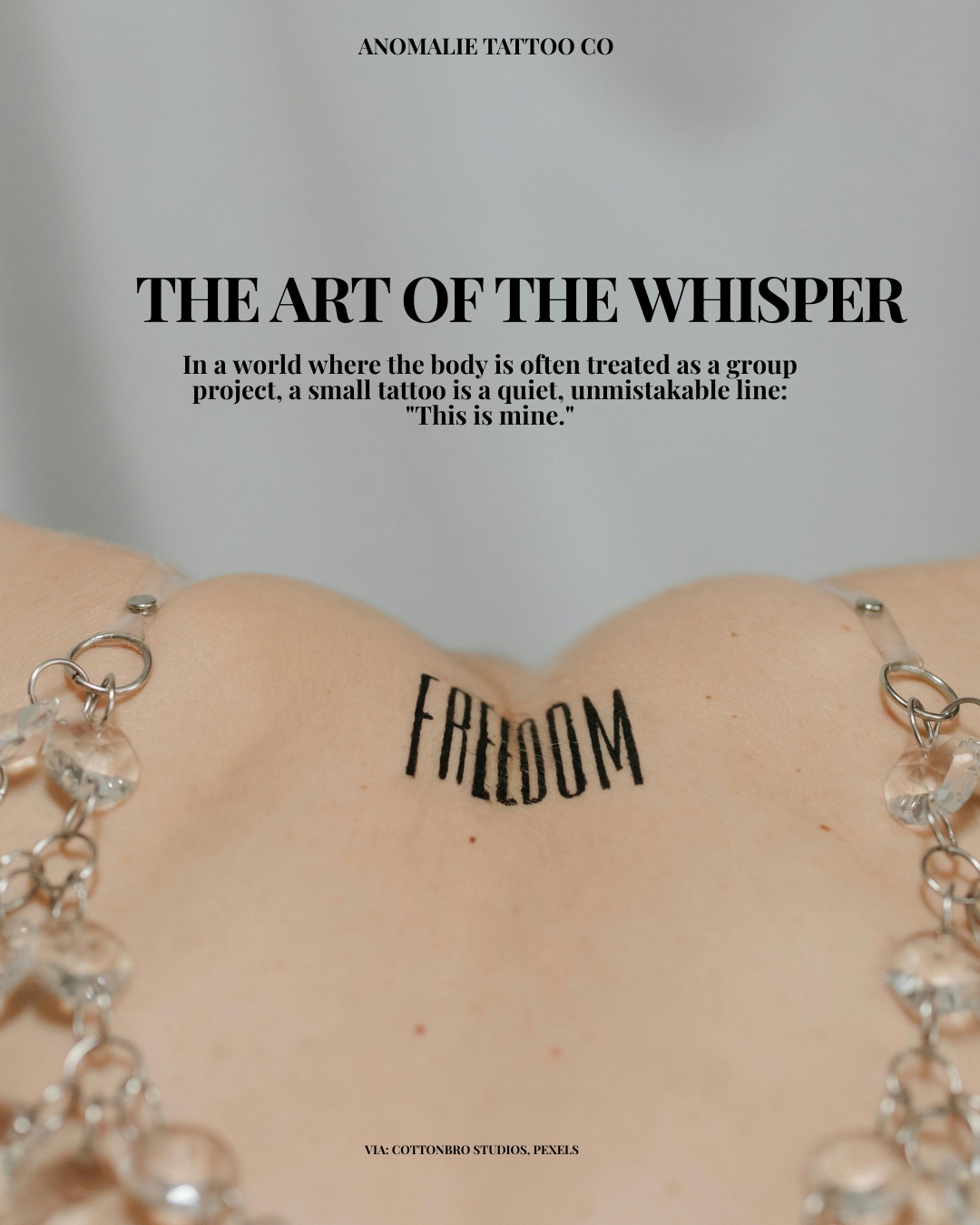 Why Small Tattoos Feel More Intimate Than Large Ones (A Quiet Essay)
