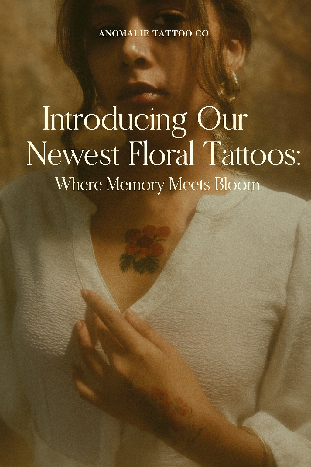 🌸 Introducing Our Newest Floral Tattoos: Where Memory Meets Bloom