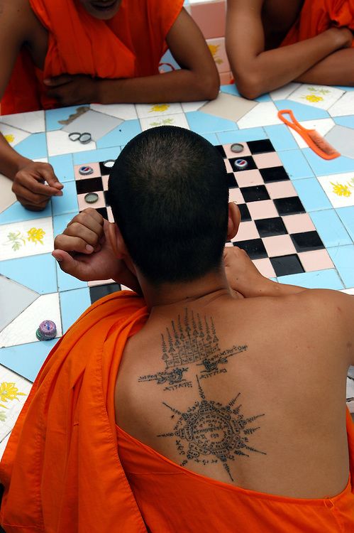 In Thailand, Buddhist Monks Become Tattoo Artists for This Art Form on Skin
