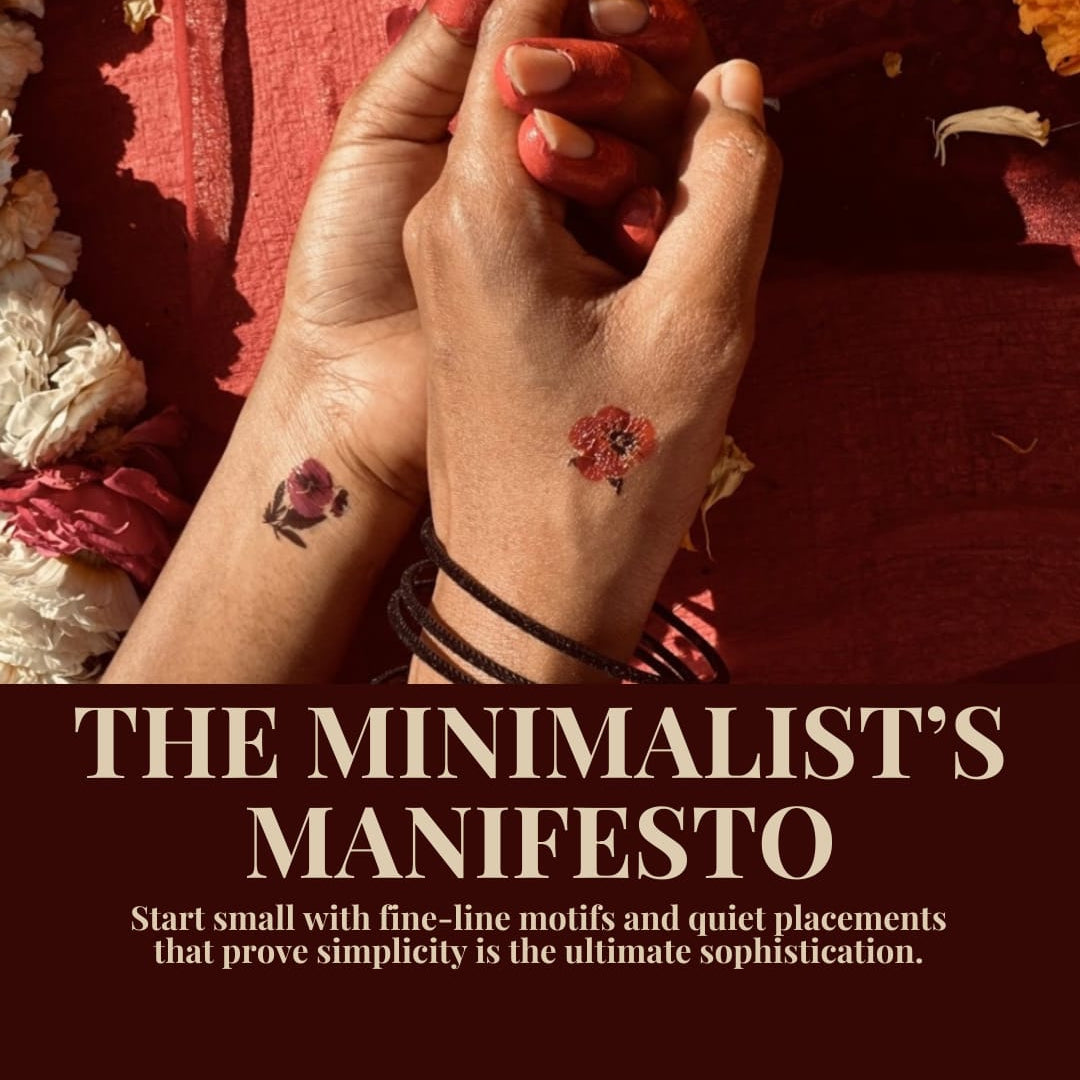 Minimalist Tattoo Ideas for First-Timers