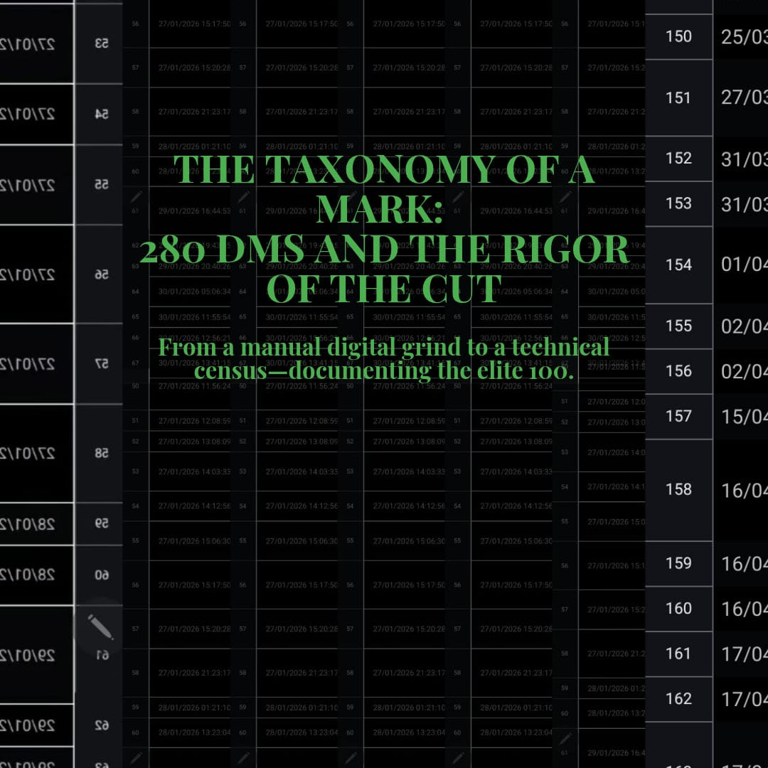 The Taxonomy of a Mark: 280 DMs and the Rigor of the Cut
