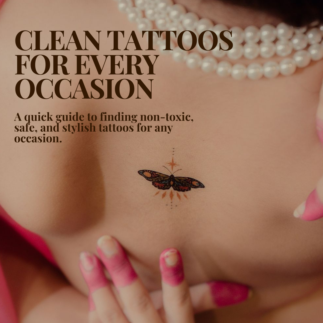 The Clean Beauty Checklist: How to Choose Non-Toxic Temporary Tattoos | Anomalie Tattoo Co.