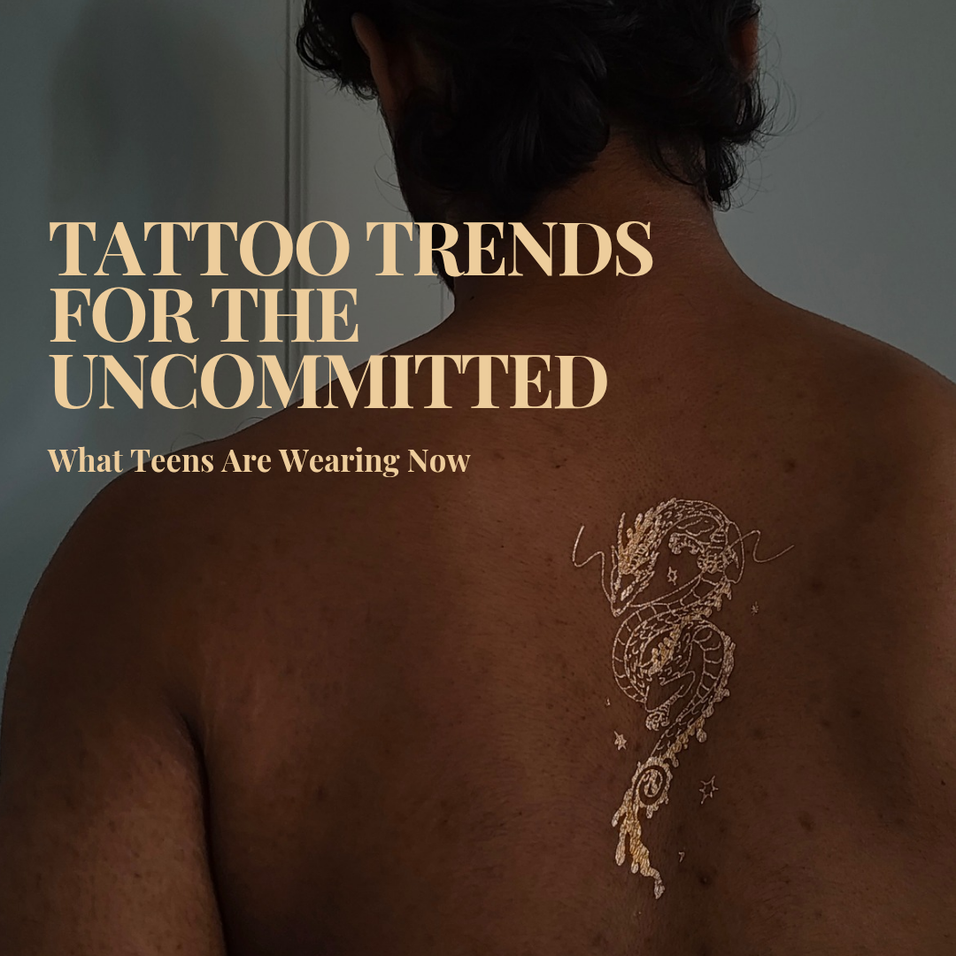 Best Temporary Tattoos for Teens: Trendy and Safe Options