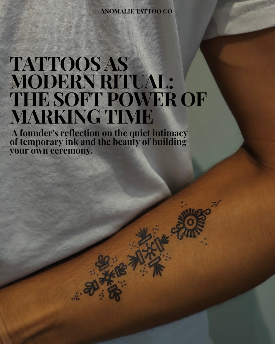 From Festivals to Firsts: Tattoos as Modern Rituals – Anomalie Tattoo Co