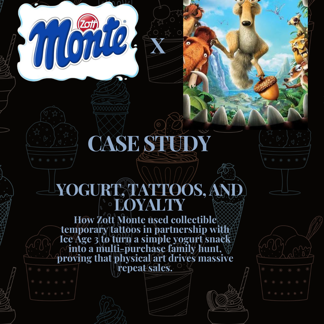 Case Study: Zott Monte Yoghurt × Ice Age 3: Turning Packaging into Play
