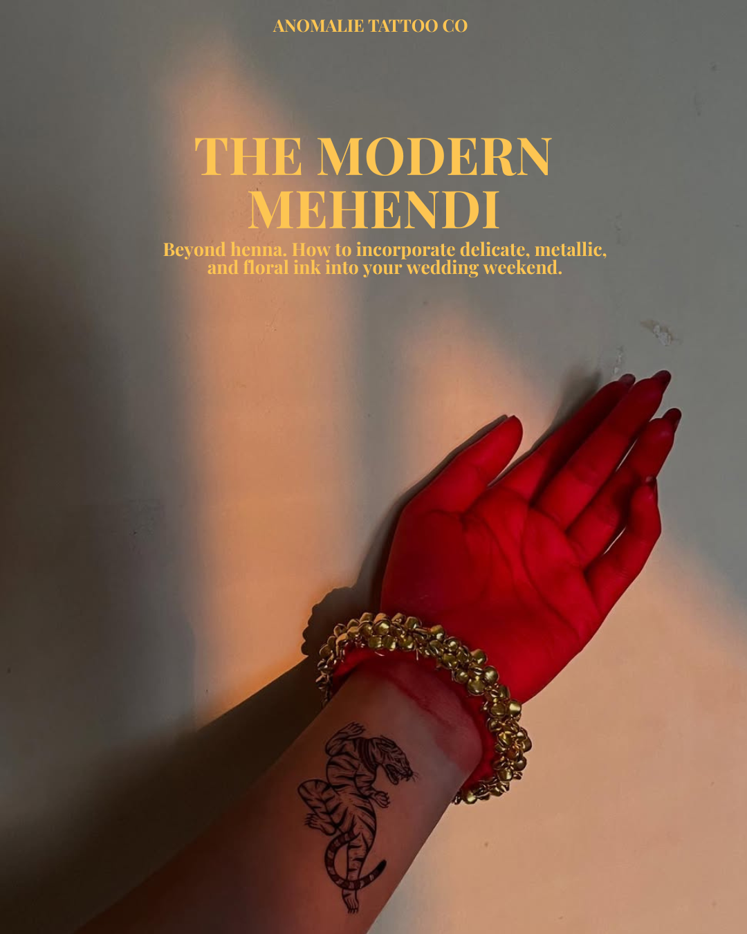 Wedding Tattoos in India: A Modern Twist to Mehendi