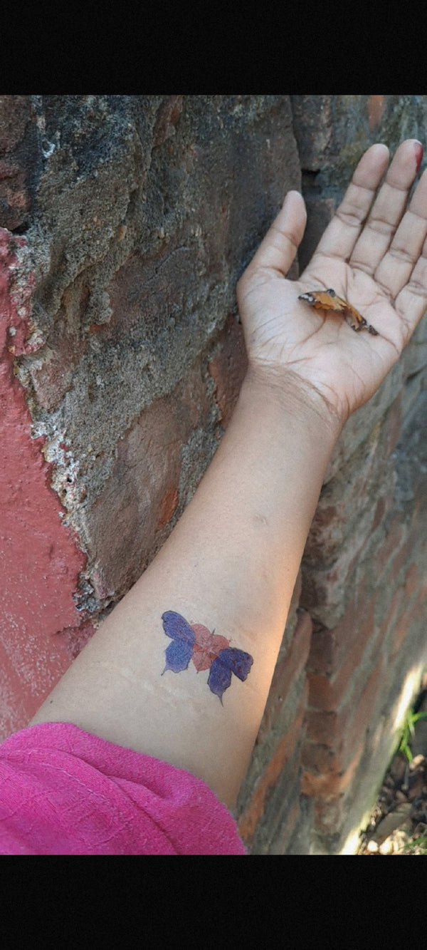 Real customer wearing My Heart Is A Butterfly