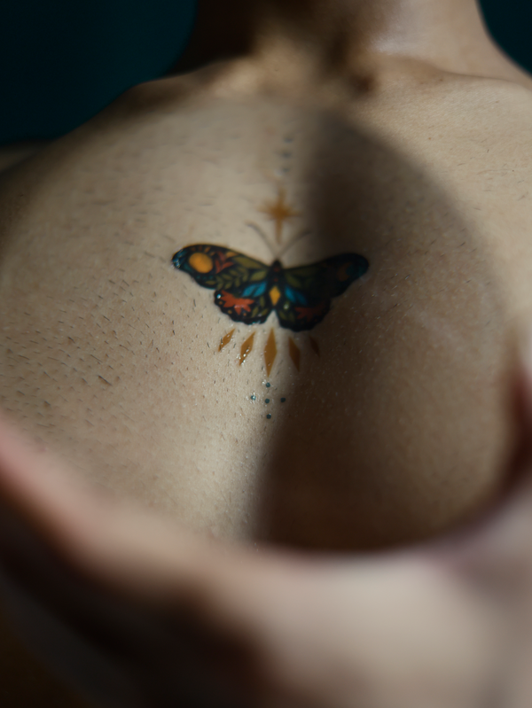 Real customer wearing Home Of The Butterflies