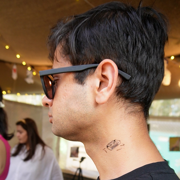 Real customer wearing Light My Fire